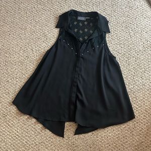 ASTR Size Medium Black Blouse